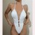 occidental style Russia pattern one-piece sexy close bikini one-piece Swimwearbikini