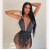 occidental style bikini tassel Split  Swimsuit threebikini