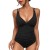 Swimsuit occidental style one-piece Swimsuit woman half print style sexy one-piece Swimwear woman