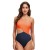 occidental style sexy v-neck one-piece Swimwear woman Swimsuit one-piece Swimsuit woman