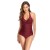 Swimsuit woman style sexy blue patchwork Swimsuit Sling backless one-piece SwimsuitV Stripe Swim