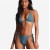 print Swimsuit woman bikini  occidental style Swimwear