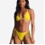 print Swimsuit woman bikini  occidental style Swimwear