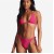 print Swimsuit woman bikini  occidental style Swimwear