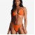 print Swimsuit woman bikini  occidental style Swimwear