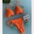 lady high_waist Swimsuit  Swimwear Swimsuit  sexy Split  bikinibikini
