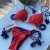 lady high_waist Swimsuit  Swimwear Swimsuit  sexy Split  bikinibikini