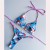 occidental style bikini fabric pure color braid Swimsuit multicolorbikini