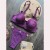 occidental style bikini  pure color Swimsuit  beach sexy lady Swimwear