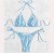 bikini Split  Swimsuit occidental style chain Swimsuit SwimwearDRY