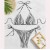 bikini Split  Swimsuit occidental style chain Swimsuit SwimwearDRY