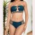  occidental style diamond crystal Swimsuit female Swimwear belt beachbikini