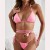 one-piece Swimsuit occidental style sexy lace hollow bikini Swimwear