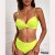 WI   occidental style sexy belt triangle bag Split  bikini Swimwear