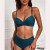WI   occidental style sexy belt triangle bag Split  bikini Swimwear