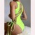 occidental style sexy rope  three set nets yarn Swimwear Swimsuit bikini