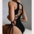 occidental style sexy rope  three set nets yarn Swimwear Swimsuit bikini