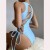 occidental style sexy rope  three set nets yarn Swimwear Swimsuit bikini