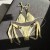 occidental style sexy Split  Swimwear chain bikini Swimsuitbikini