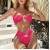 occidental style tube Dress half three set Swimwear bikinibikini Swimsuit