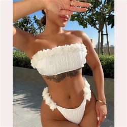  Swimsuit occidental style lady Split  Swimsuit tube Dress sexy bikini