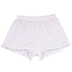 occidental style sexy short woman beach pure color short fast dry thin belt su..