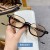  leather Metal square sunglassns style Sunglasses woman personalty trend sunglass