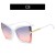 (C real while frame gray  pink Lens )occdental style butterfly Sunglasses  ord sunglassns all-Purpose trend su