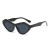 occdental style butterfly Sunglasses  ord sunglassns all-Purpose trend su