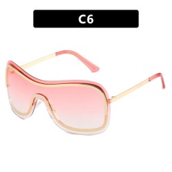 ( gold frame  pink)Y sunglass Metal occdental stylens fashon personalty Sungla..