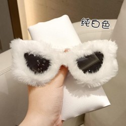  style velvet Sunglasses fashon personalty cat sunglass chrstmas trend sunglas..