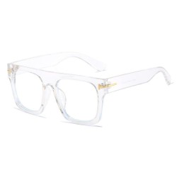 occdental style trend fashon ord square Eyeglass frame spectacles Ant blue lgh..