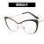 cat Rvet cat spectacles occdental style Eyeglass frame Ant blue lghtns retro
