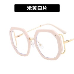 polygon Eyeglass frame Ant blue lght hollow occdental style Eyeglass framens p..