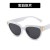 ( while  gray  Lens )three cat sunglass Rce nal occdental style retro Sunglasses sunglass