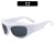 (C  Beige tea  Lens )occdental style chldren square sunglass  samll Sunglasses man woman