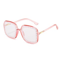 occdental style Pearl sunglass  personalty square Sunglasses woman sunglass