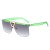 occdental style Pearl sunglass  personalty square Sunglasses woman sunglass