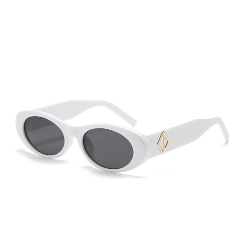 occdental style retro samll sunglass woman fashon all-Purpose Round frame Sunglasses man ant-