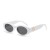 occdental style retro samll sunglass woman fashon all-Purpose Round frame Sunglasses man ant-