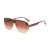 jenne style Sunglasses snake sunglass woman Korean style ant-ultravolet sunglass