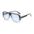 jenne style Sunglasses snake sunglass woman Korean style ant-ultravolet sunglass