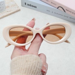 occdental style Ellpse samll sunglass woman fashon trendP sunglass Sunglasses