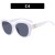  square samll sunglass fashon sunglass occdental style personalty Sunglasses