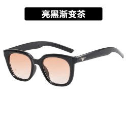 cat sunglass square star Sunglasses woman Korean style hghns ant-ultravolet re..