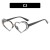 cat sunglass square star Sunglasses woman Korean style hghns ant-ultravolet retro