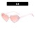 cat sunglass square star Sunglasses woman Korean style hghns ant-ultravolet retro