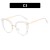 cat Eyeglass frame spectacles Ant blue lghtR retro