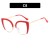 cat spectacles Ant blue lght occdental stylens retro trend Eyeglass frame