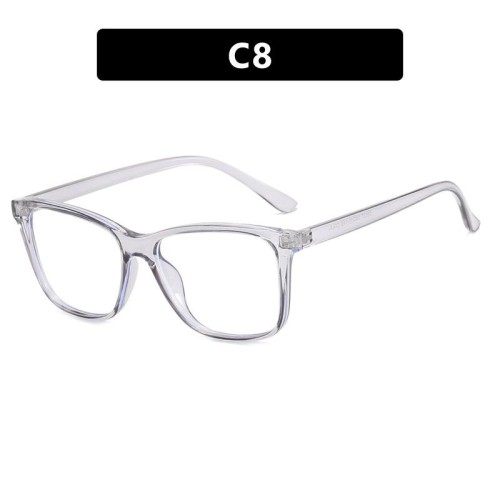 square bref Busness spectacles Ant blue lght Eyeglass frame woman fashon trend